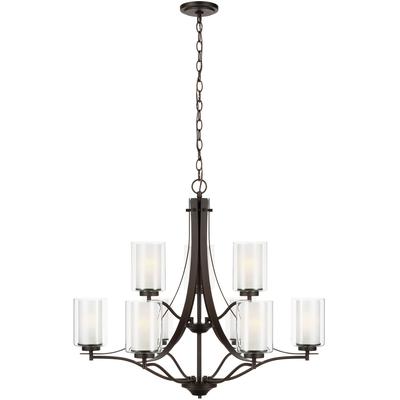 Generation Lighting - Elmwood Park 9-Light Chandelier - 3137309-710