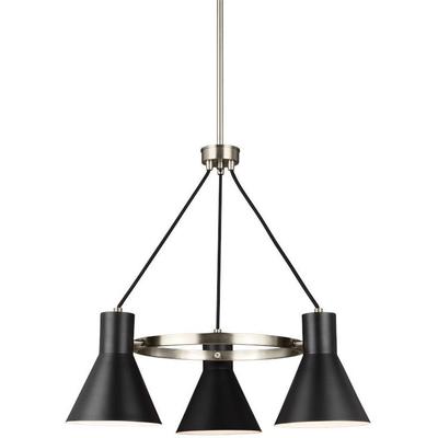 Generation Lighting - Towner 3-Light Chandelier - 3141303EN3-962