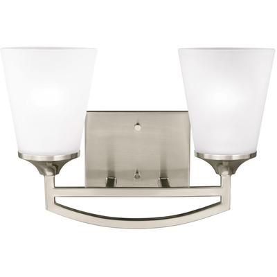 Generation Lighting - Hanford 2-Light Wall/Bath Fixture - 4424502-962