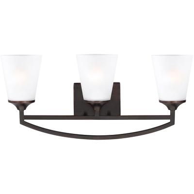 Generation Lighting - Hanford 3-Light Wall/Bath Fixture - 4424503-710