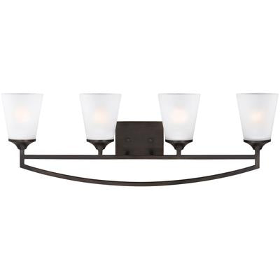 Generation Lighting - Hanford 4-Light Wall/Bath Fixture - 4424504-710