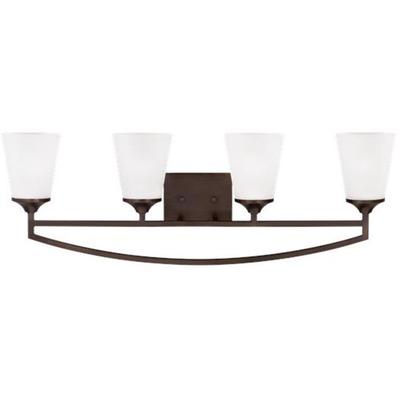 Generation Lighting - Hanford 4-Light Wall/Bath Fixture - 4424504EN3-710