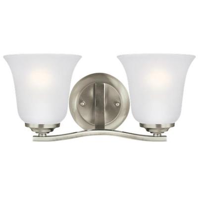 Generation Lighting - Emmons 2-Light Wall/Bath Fixture - 4439002EN3-962