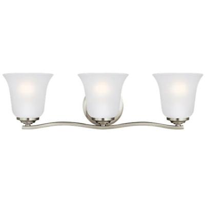 Generation Lighting - Emmons 3-Light Wall/Bath Fixture - 4439003EN3-962