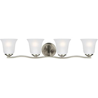 Generation Lighting - Emmons 4-Light Wall/Bath Chandelier - 4439004-962