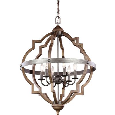 Generation Lighting - Socorro 6-Light Hall/Foyer Fixture - 5124906EN-846