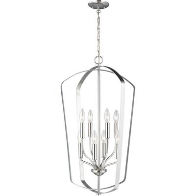 Generation Lighting - Romee Large 8-Light Hall/Foyer Pendant - 5134908-962