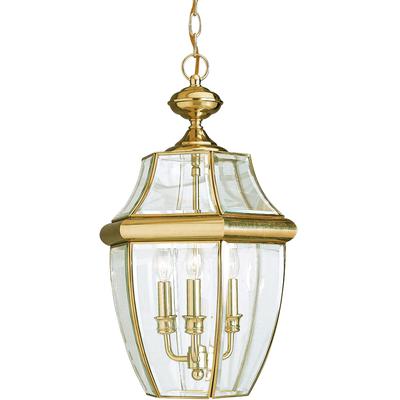 Generation Lighting - Lancaster 3-Light Outdoor Pendant - 6039EN-02