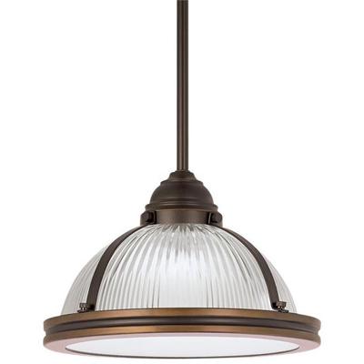 Generation Lighting - Pratt Street Prismatic 1-Light Pendant - 65060EN3-715