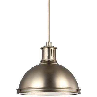 Generation Lighting - Pratt Street Metal 3-Light Pendant - 65087EN3-848