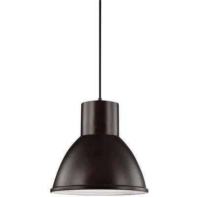 Generation Lighting - Division Street 1-Light Pendant - Burnt Sienna - 6517401EN3-710