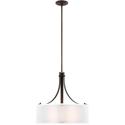 Generation Lighting - Elmwood Park 3-Light Pendant - 6537303-710