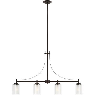 Generation Lighting - Elmwood Park 4-Light Island Pendant - 6637304-710