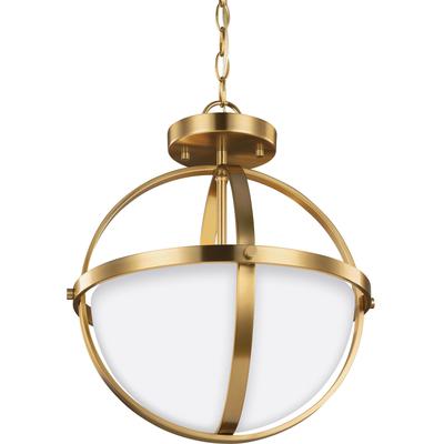 Generation Lighting - Alturas 2-Light Semi-Flush Convertible Pendant - 7724602-848