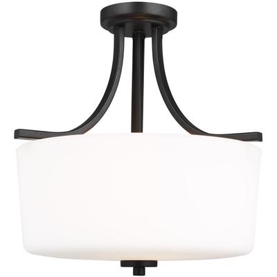 Generation Lighting - Kemal 3-Light Semi-Flush Mount - 7728803-112