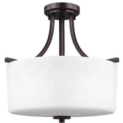 Generation Lighting - Canfield 3-Light Semi-Flush Mount - 7728803-710