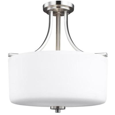 Generation Lighting - Canfield 3-Light Semi-Flush Mount - 7728803-962