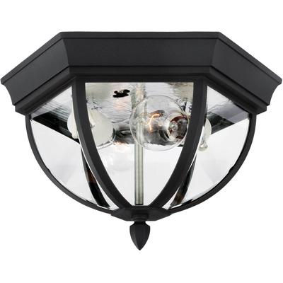 Generation Lighting - Wynfield 2-Light Outdoor Ceiling Flush Mount - 78136-12