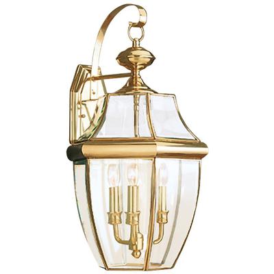 Generation Lighting - Lancaster 3-Light Outdoor Wall Lantern - 8040EN-02