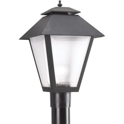 Generation Lighting - 1-Light Polycarbonate Outdoor Post Lantern - 82065-12