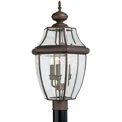 Generation Lighting - Lancaster 3-Light Outdoor Post Lantern - 8239-71