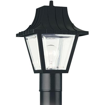 Generation Lighting - 1-Light Polycarbonate Outdoor Post Lantern - 8275-32