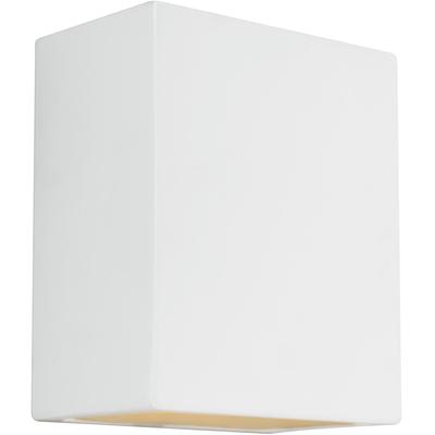 Generation Lighting - Paintable Ceramic 1-Light Wall Lantern - 8304801-714/T