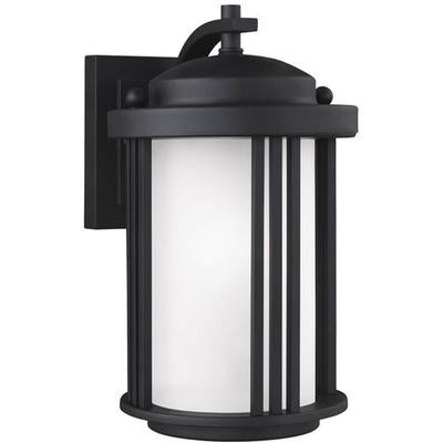 Generation Lighting - Crowell Small 1-Light Outdoor Wall Lantern - 8547901DEN3-12