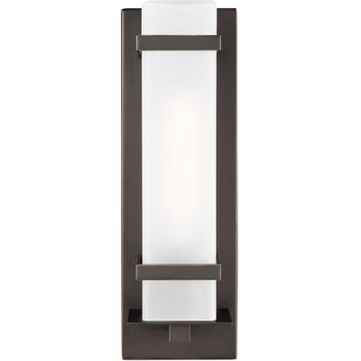 Generation Lighting - Alban Large 1-Light Outdoor Wall Lantern - Antique Bronze - 8720701EN3-71