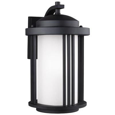 Generation Lighting - Crowell Medium 1-Light Outdoor Wall Lantern - 8747901DEN3-12