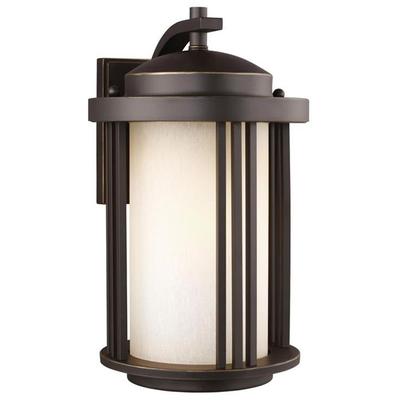 Generation Lighting - Crowell Medium 1-Light Outdoor Wall Lantern - 8747901DEN3-71