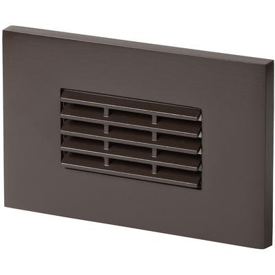 Generation Lighting - Louver 120V LED Horizontal Step Light - Antique Bronze - 93401S-171