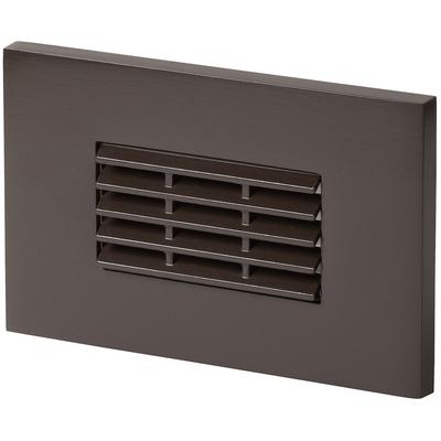 Generation Lighting - Louver 120V LED Turtle Horizontal Step Light - Antique Bronze - 93481S-171