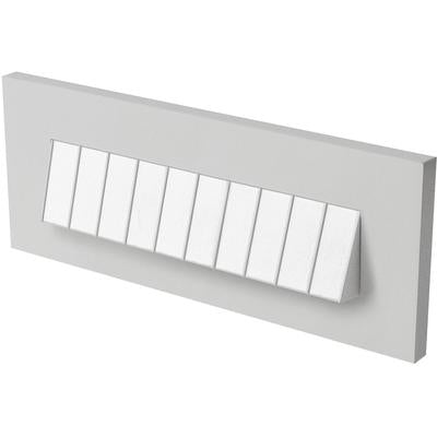 Generation Lighting - Tarpa Horizontal LED Brick Light - Satin Nickel - 94403S-849