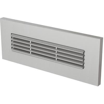 Generation Lighting - Louver Horizontal LED Brick Turtle Light - Satin Nickel - 94481S-849