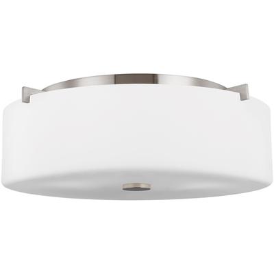 Generation Lighting - Sunset Drive Large 3-Light Flush Mount - FM312EN3/BS