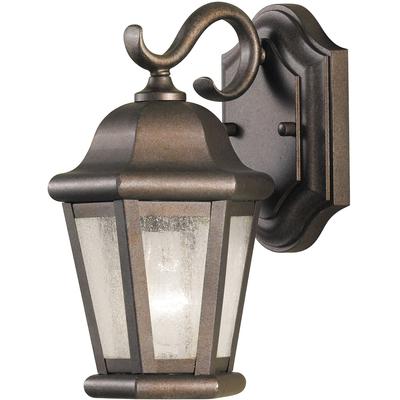 Generation Lighting - Martinsville Small 1-Light Outdoor Wall Lantern - Corinthian Bronze - OL5900CB