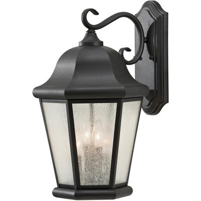 Generation Lighting - Martinsville Extra Large 4-Light Outdoor Wall Lantern - OL5904EN/BK