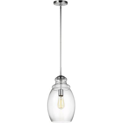 Generation Lighting - Marino 1-Light Pendant - Chrome - P1484CH