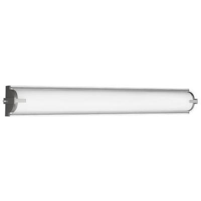 Generation Lighting - Braunfels Large LED Wall/Bath Light - Satin Aluminum - 4635793S-04