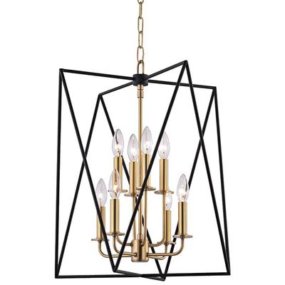 Hudson Valley - Laszlo 8-Light Pendant - 1118-AGB