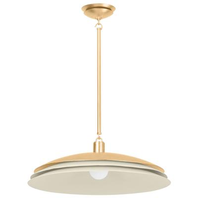 Hudson Valley - Oneida Pendant - Vintage Gold Leaf/Soft Sand - 1272-VGL/SSD