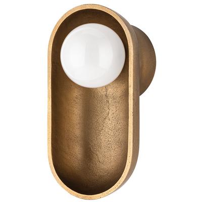 Hudson Valley - Nathan 1-Light Wall Sconce - 1781-AGB