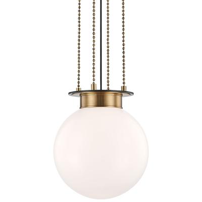 Hudson Valley - Gunther 1-Light Medium Pendant - 2014-AOB