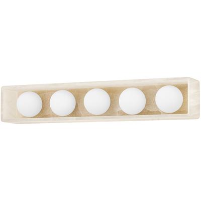 Hudson Valley - Budnick 5-Light Bath Bracket - 2325-AGB