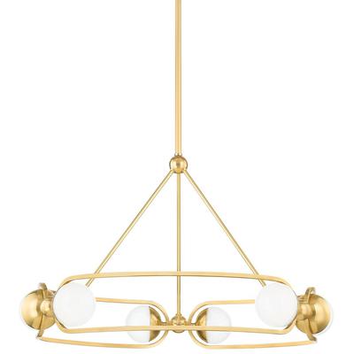 Hudson Valley - Hartford 6-Light Chandelier - 2531-AGB
