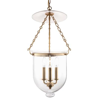 Hudson Valley - Hampton 3-Light Pendant - 254-AGB-C1