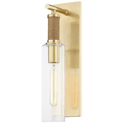 Hudson Valley - Eastchester 1-Light Wall Sconce - 2618-AGB