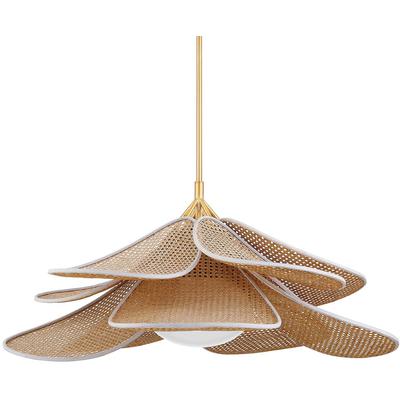 Hudson Valley - Florina 1-Light Pendant - 3144-AGB