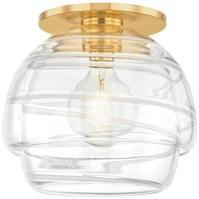 Hudson Valley - Montvale Flush Mount - Aged Brass - 4813-AGB